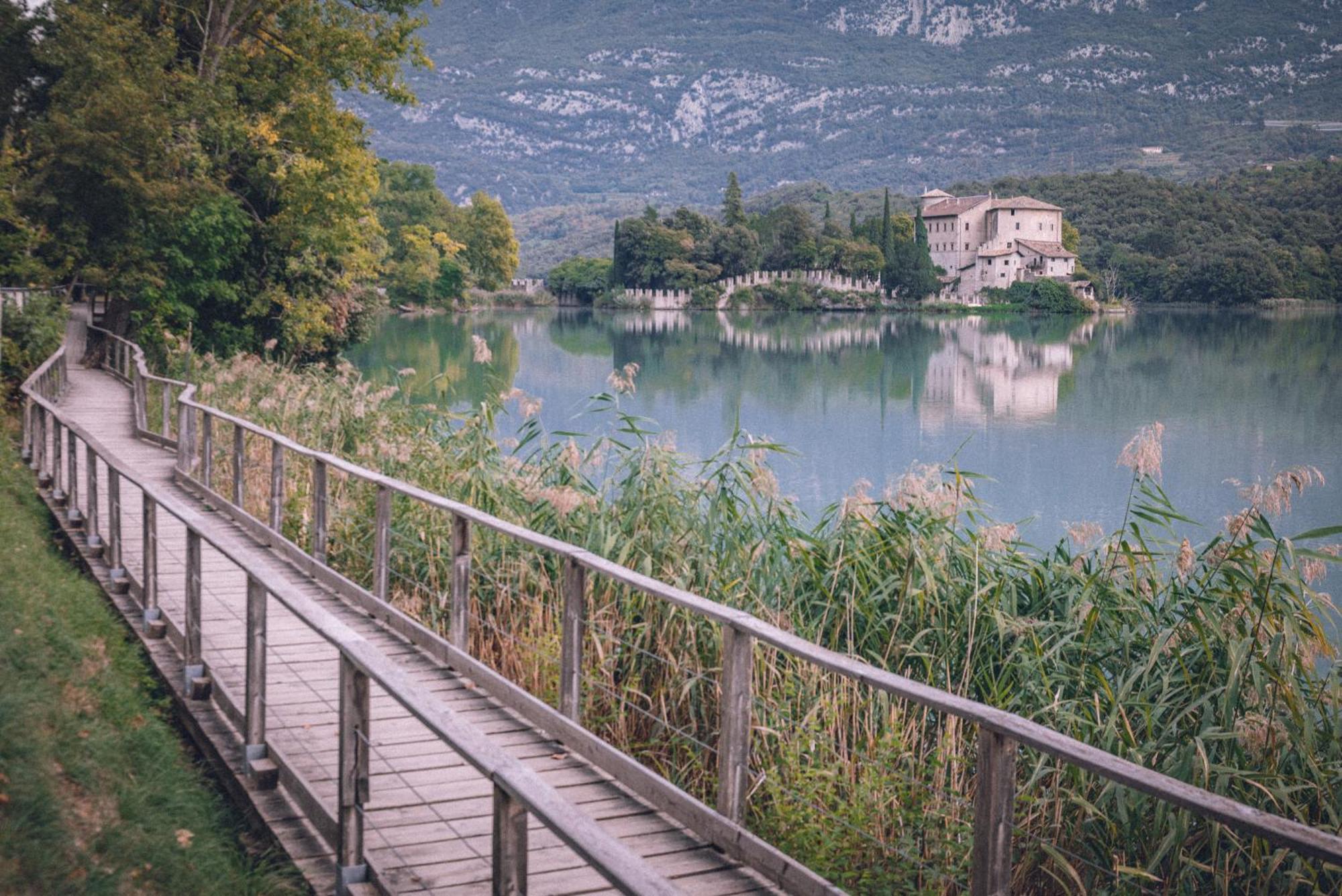 Hotel Ideal Sarche di Calavino Bagian luar foto